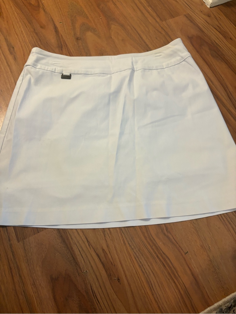 Classic White Women's Peck&Peck A-Line Skirt